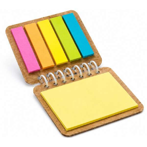 Bloco Ecológico de Anotações com Post It
