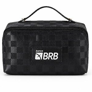 Necessaire Com Personalização De Couro