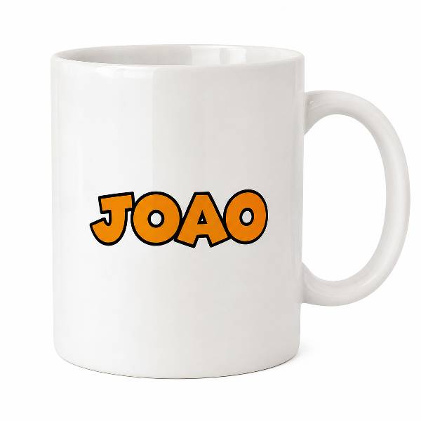 Caneca com nome personalizado