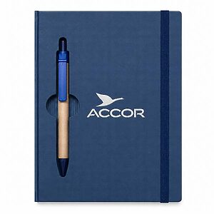 Bloco de Anotações com Mini Caneta