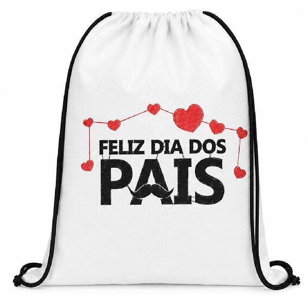 Mochila de Cordinha Personalizada Brinde