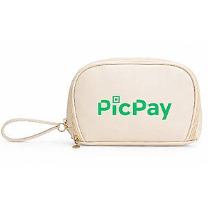 Necessaire Couro Feminina e Personalizada