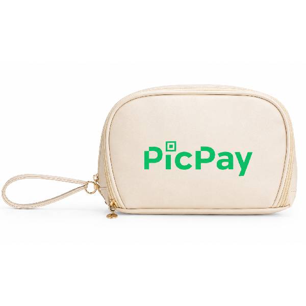 Necessaire Couro Feminina e Personalizada