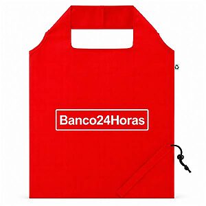 Sacola Dobrável em PET - Compacta e Personalizável