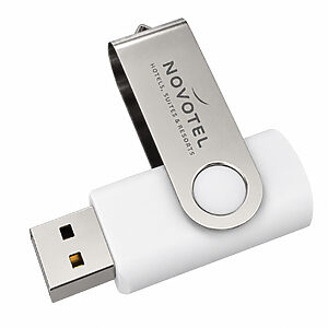 Pen drive 4 gb giratorio