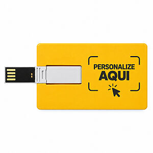 Pen drive cartão personalizados