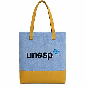 Sacola Ecobag Jeans em PET - Estilo e Responsabilidade Ambiental