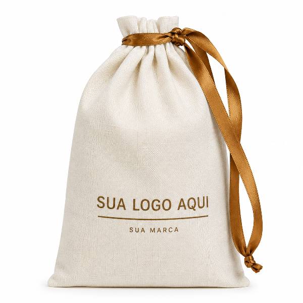 Saquinho Algodão Cru Saco Ecológico