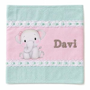 Toalha de Mão Infantil Personalizada