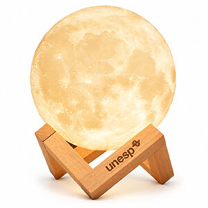 Umidificador formato de lua