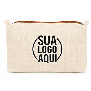 Necessaire De Algodão Reta Color
