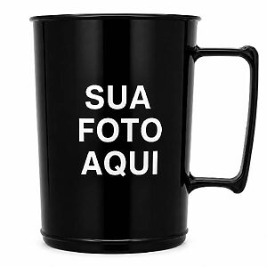Caneca Plástica Personalizada com Foto