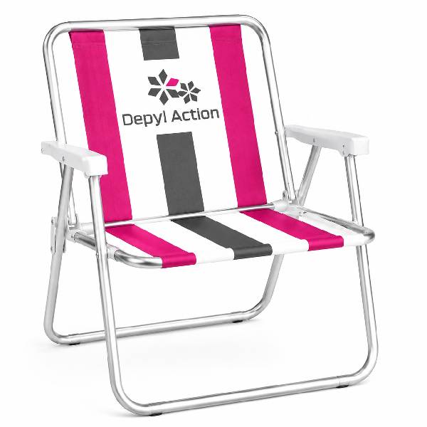 Cadeira de Praia e Guarda Sol Personalizado
