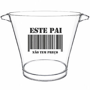 Balde de Gelo Personalizado Pais