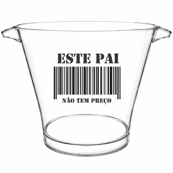 Balde de Gelo Personalizado Pais