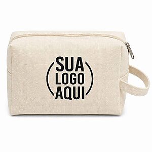 Necessaire De Algodão Reta Crua
