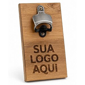 Abridor de Garrafa de Parede Personalizado