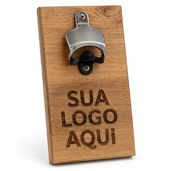 Abridor de Garrafa de Parede Personalizado