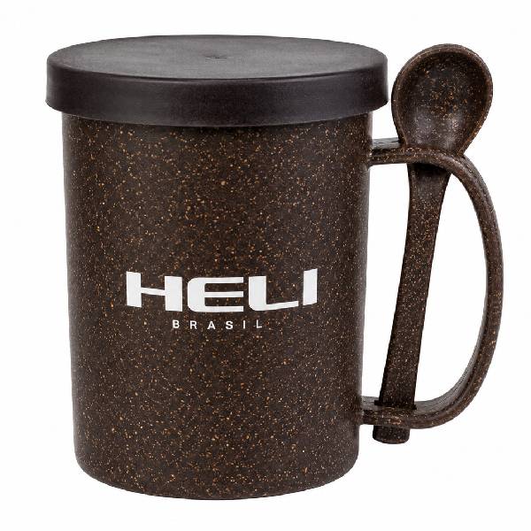 CANECA TÉRMICA COLOR MADEIRA 300ML