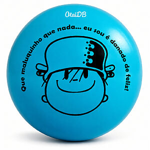 Bola de vinil personalizada aniversário brinde