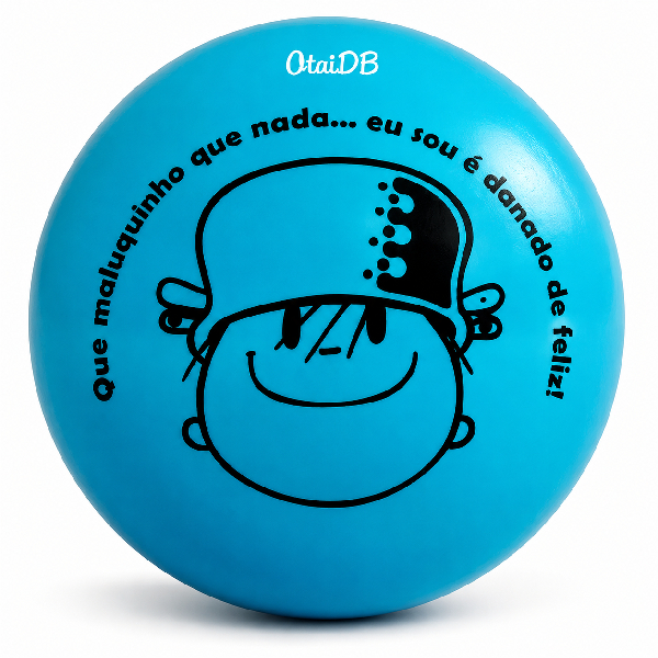 Bola de vinil personalizada aniversário brinde