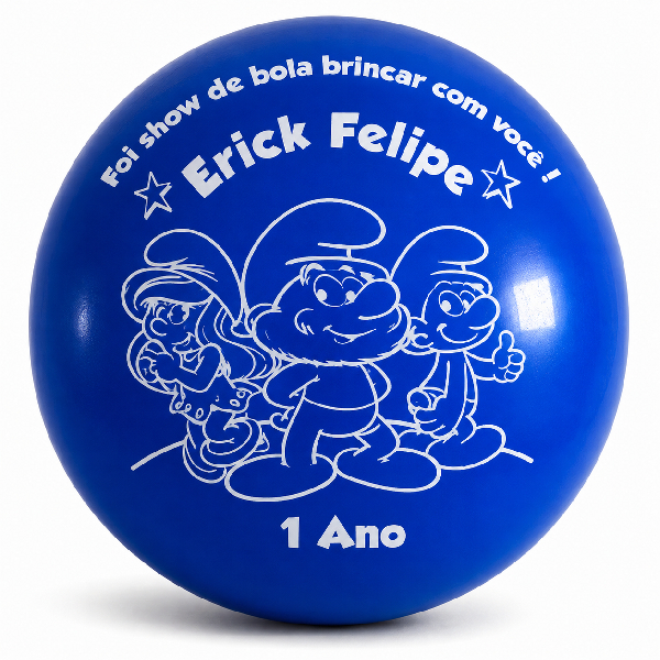 Bola de vinil personalizada atacado