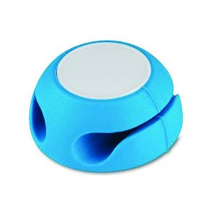 Organizador de Cabos Emborrachado Azul