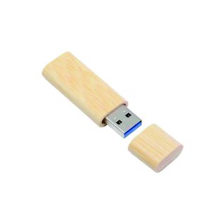 Pen Drive Bambu Arredondado