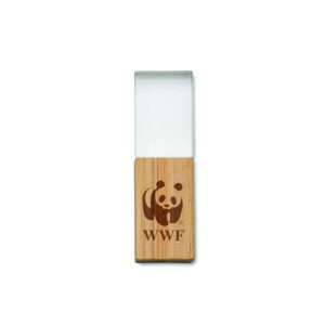 Pen Drive Bambu Cristal