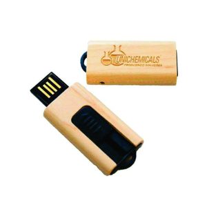 Pen Drive Madeira Retrátil