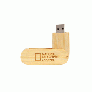 Pen drive 16gb de madeira personalizado