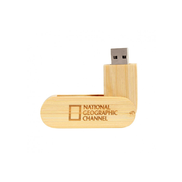 Pen drive 16gb de madeira personalizado