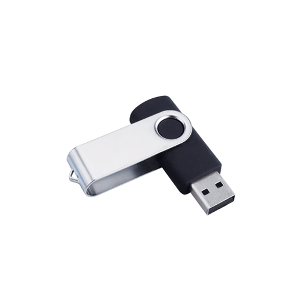 Pen drive 4gb ecológico giratório personalizado