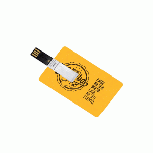 Pen drive cartão personalizados