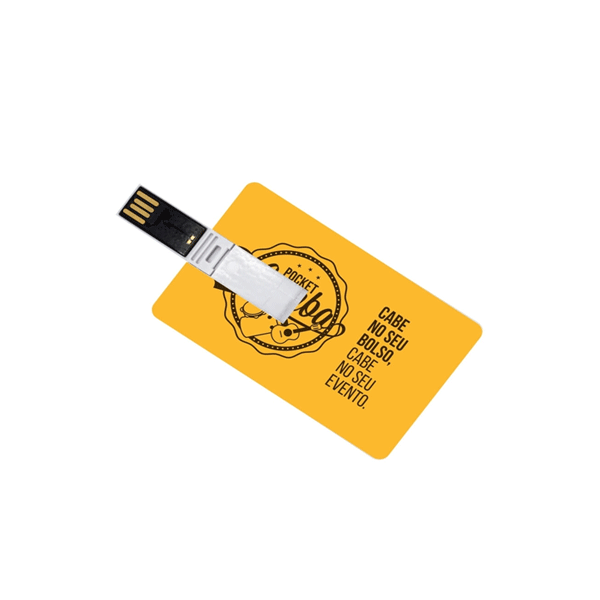 Pen drive cartão personalizados