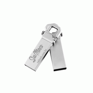 Pen drive promocional mosquetão