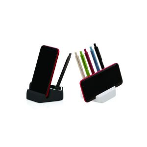 Porta celular personalizado com caneta
