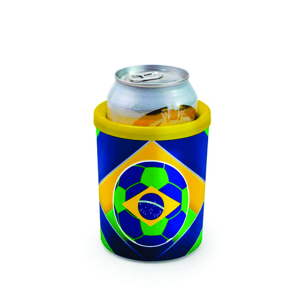 Porta lata de cerveja personalizado