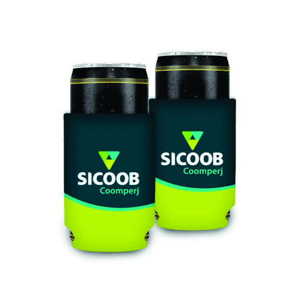 Porta lata neoprene personalizado