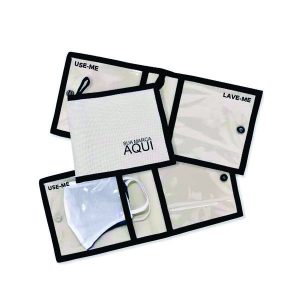 Porta máscara personalizada brinde