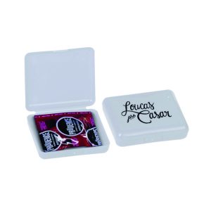 Porta preservativos personalizado