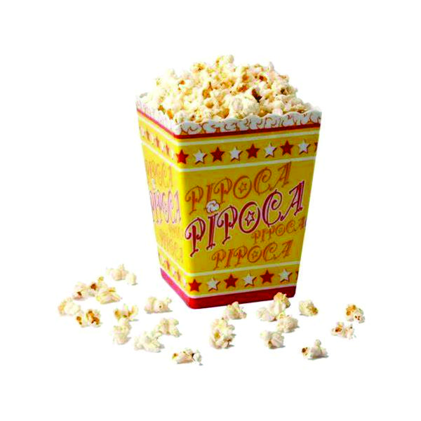 Pote de Pipoca e Personalizado