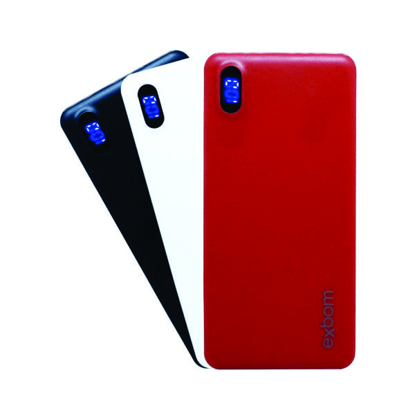 Power Bank Botão Touch Screen
