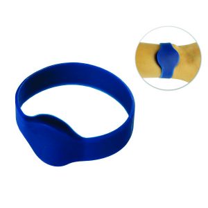 Pulseira de silicone com chip RFID NFC