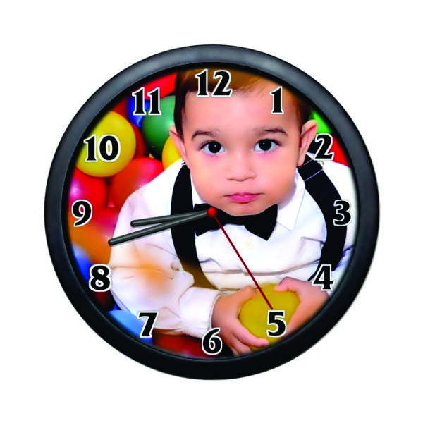 Relógio Parede Personalizado Com Logo Imagem ou Foto