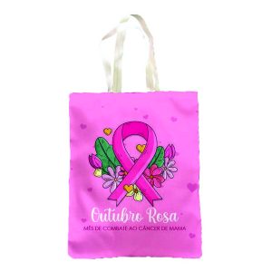 Sacola Personalizada Outubro Rosa