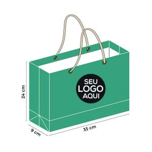 Sacola de Papel Offset Personalizada