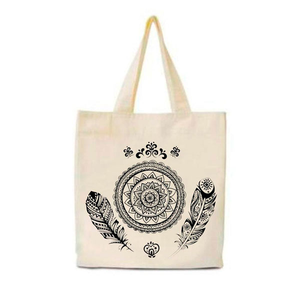 Sacolas em Tecido Cru