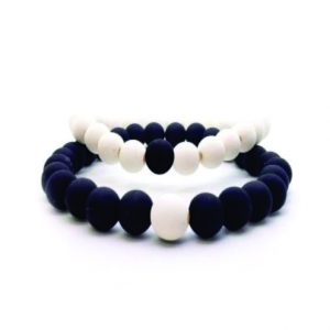 Pulseira de borracha Bolinhas