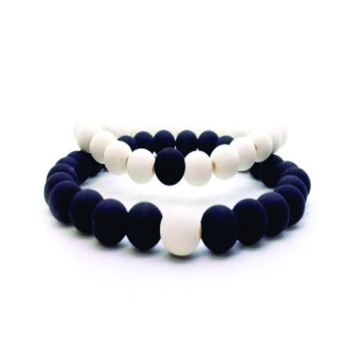 Pulseira de borracha Bolinhas